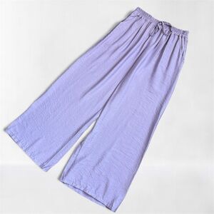 Coastal Bloom wide leg pants